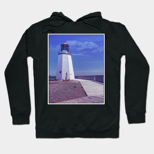 Pendlebury Lighthouse in Saint Andrews, New Brunswick Hoodie